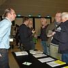 Die Besucher der Infoveranstaltung zum Atommüllendlager konnten sich in der Stadthalle in Laufenburg/CH bei den Fachleuten informieren. ...