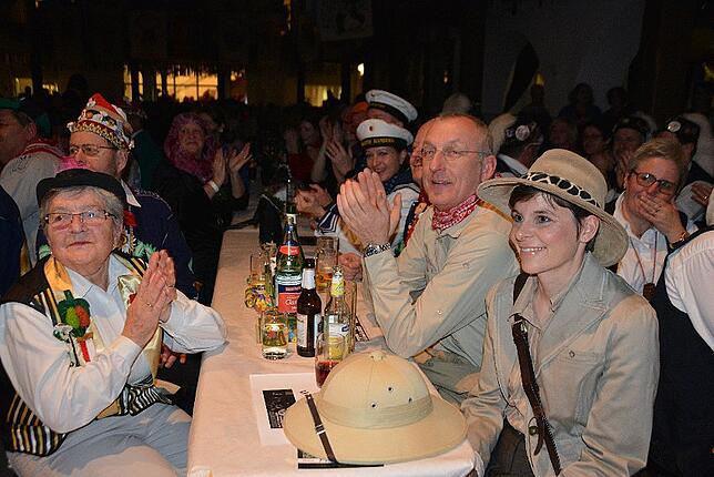 Bild 39: Narrentreffen der Urviecher-Zunft: Bilder vom Bunten Abend