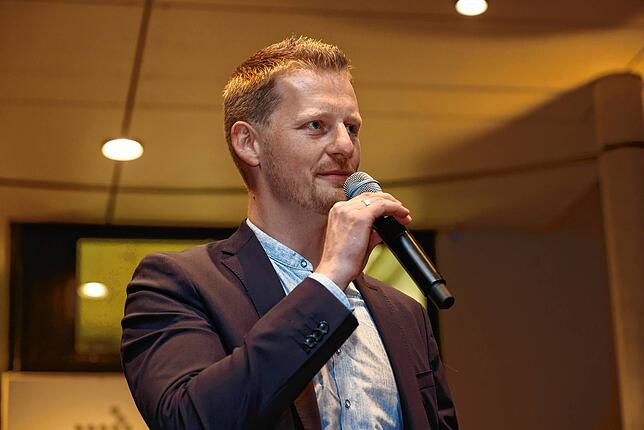 Blickt hoffnungsvoll in die Zukunft: Der neue Radolfzeller OB Simon Gröger.