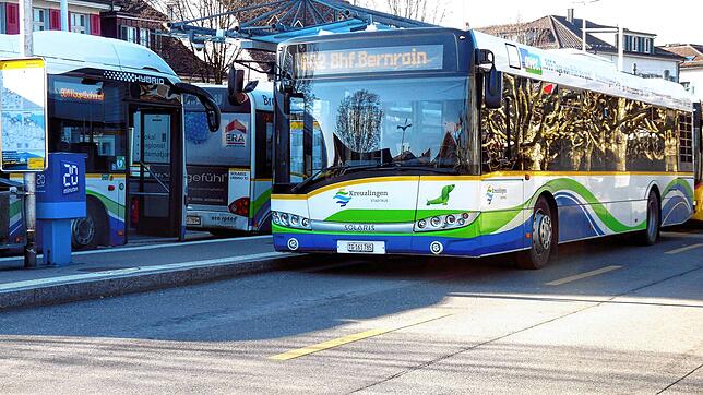 Der Ausreißer nach unten bei den Passagierzahlen: Ein Bus der Linie 902.