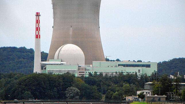Das Schweizer Atomkraftwerk Leibstadt gegenüber Waldshut &ndash; während einer Revision ohne Dampf. (Archivbild)
