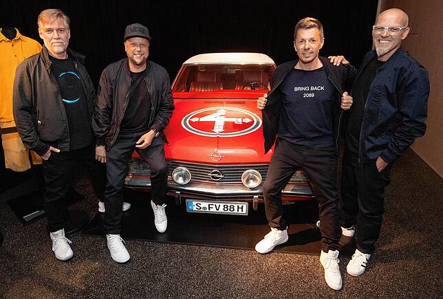 Auch Die Fantastischen Vier (von links: And.Ypsilon, Smudo, Michi Beck und Thomas D.) sind Rapper – mit der neuen Generation kann ...