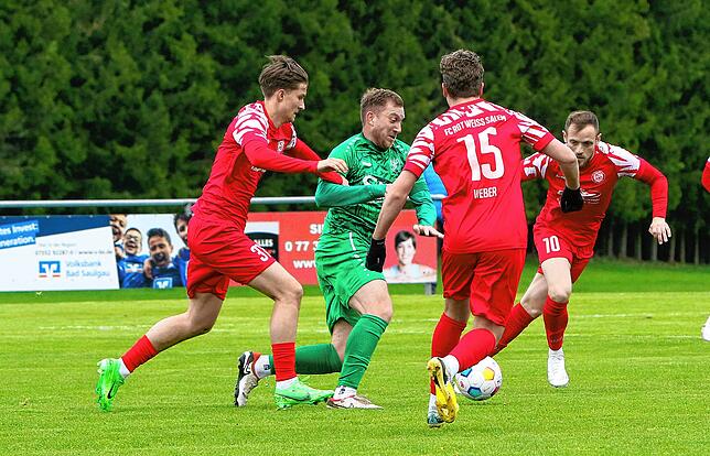 Bild 5: Die besten Bilder vom Bezirkspokal-Viertelfinale zwischen dem TSV Aach-Linz und dem FC RW Salem