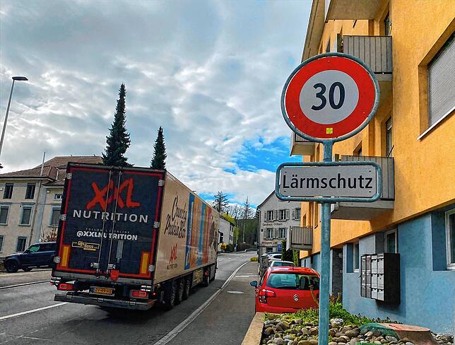 Schon 2003 sind unter anderem in den Wohnquartieren von Kreuzlingen Tempo-30-Schilder aufgestellt worden.