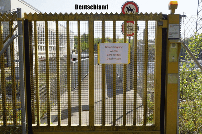 Bild 4: Diese Bilder werden bleiben: Grenzübergänge am Hochrhein aus deutscher und schweizer Perspektive