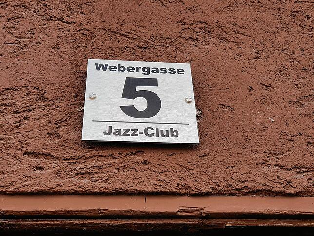 Am Webergässle, wie man auch sagt, ist in Villingen der Jazzclub zuhause.
