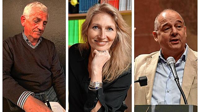 Viele bekannte Autoren kamen zu den 39. Baden-Württembergischen Literaturtagen in Villingen-Schwenningen, zum Beispiel (von links) ...