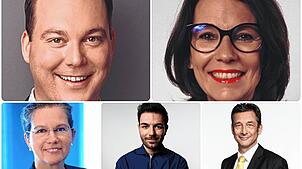 Diese Abgeordneten aus der Region ziehen in den Bundestag ein: Felix Schreiner, CDU, Wahlkreis Waldshut (links oben), Rita ...