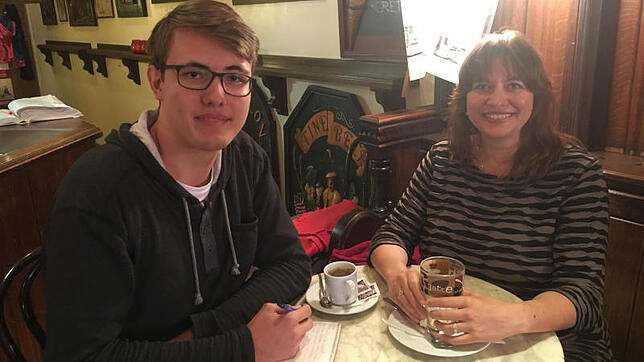 Silke Pfaller im Gespräch mit Südkurier-Mitarbeiter Sebastian Sieracki. Seit März dieses Jahres leitet sie das Waldshut-Tiengener ...