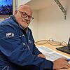 Bei der Arbeit: Schwenningens Co- und Torwart-Trainer Gunnar Leidborg.