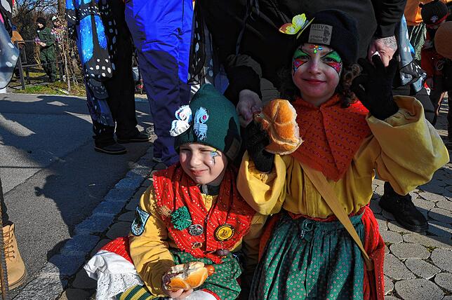 Bild 10: Narrenbaum in Leimbach – Umzug mit Tradition und Rast