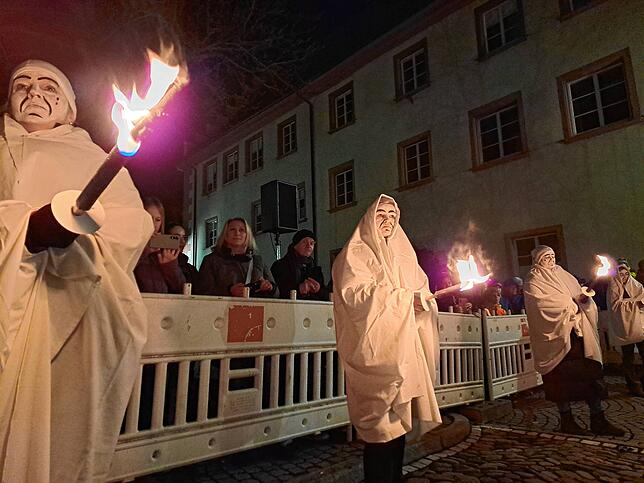 Bild 24: Hüüler-Umzug und Verbrennung &ndash; Das sind die Bilder