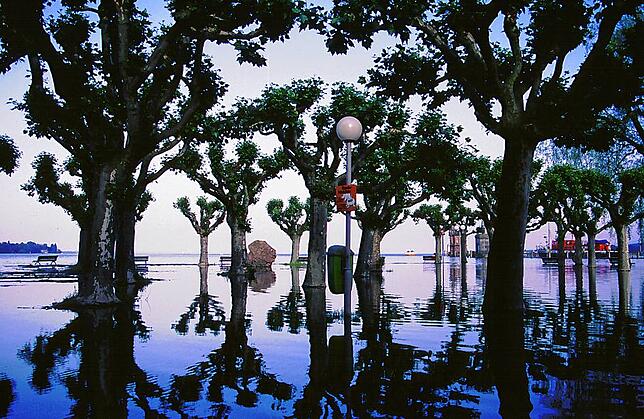 Bild 29: Archivbilder vom Hochwasser 1999 in Konstanz!