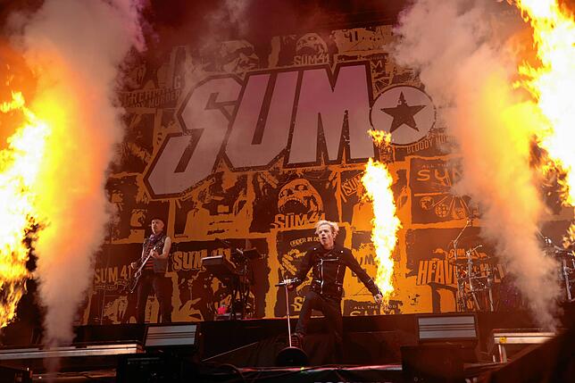 Bild 9: Alle Bilder vom Auftritt von Sum 41 beim Southside 2024