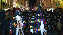 Hänselejuck 2022, hier ein Bild in der Franziskanerstraße.