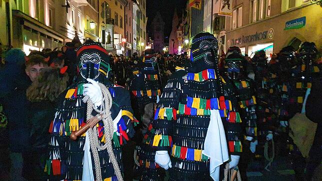Hänselejuck 2022, hier ein Bild in der Franziskanerstraße.