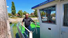Jetzt es wieder: Leinen los! Mit etwas Verspätung aufgrund des niedrigen Wasserstands startet auch der Schifffahrtsbetrieb Baumann in ...