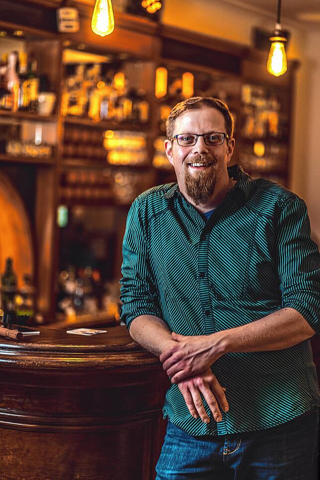 Markus Wachter, Gastronom in Donaueschingen, Bar Centrale. Für ihn kommt eine Ausgrenzung der Getesteten nicht in Frage.