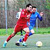 Hier konnte sich Joshua Keller (FC Überlingen, links) gegen Fabian Gamp (FC Neustadt) durchsetzen. Auch während der gesamten Partie ...