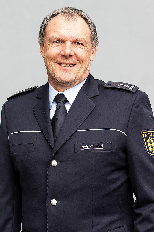 Johann Albrecht gehört zum Führungs- und Einsatzstab des Polizeipräsidiums Freiburg im Bereich Verkehr.