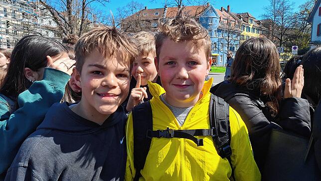 Alex Hügel (rechts) und Moritz Roth.