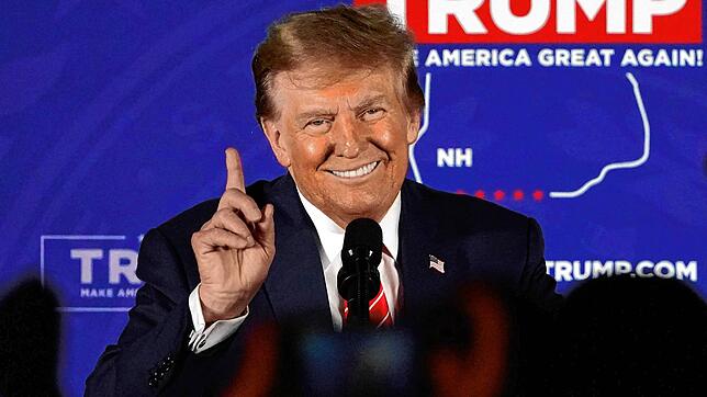 Der frühere US-Präsident Donald Trump ist vor den Wahlen im Herbst siegessicher.