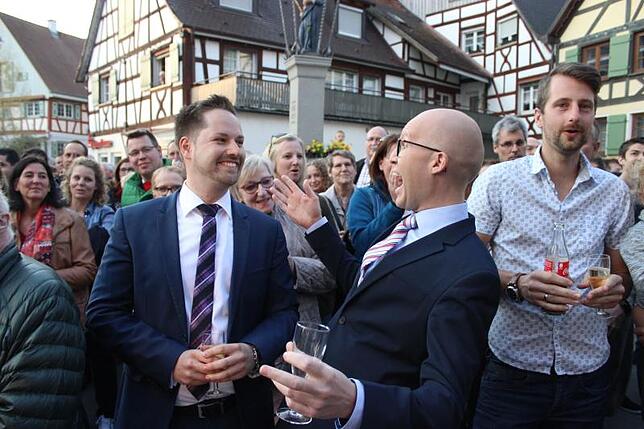 ... löst sich...