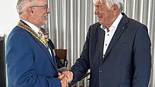 Gerald Reckert (links) folgt als Präsident auf Martin Hepenstrick. Foto: Christoph Duncker