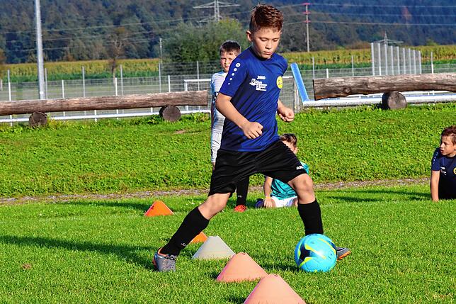 Bild 6: Auch die Jugendfußballer starten in die Saison. Wir haben Bilder vom E-Jugendtraining des SV Allensbach!