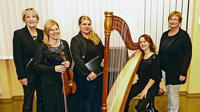Unser Bild zeigt von links Gudrun Prillwitz, Karin Stocker-Werb, Anja Schuler, Stefanie Kirner und Astrid Heider.