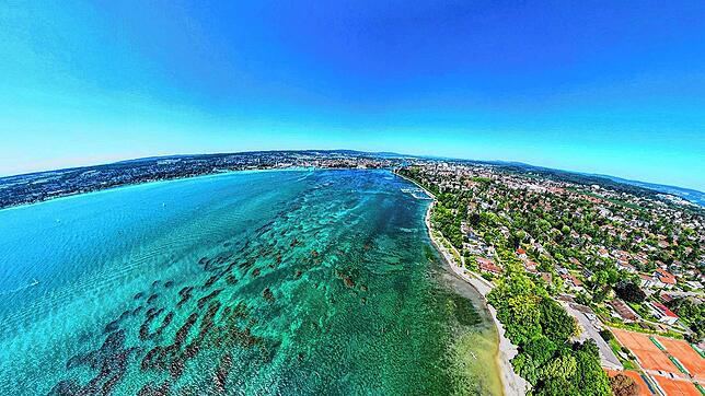 Über den Bodensee &ndash; hier der Konstanzer Trichter &ndash; werden viele Haushalte in Baden-Württemberg mit Wasser versorgt. Nun ...