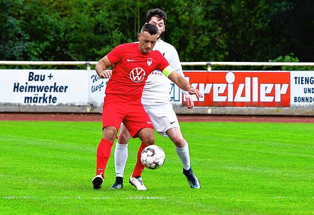 Platz zwei: Sechs Stimmen der Trainer gingen an Nexhdet Gusturanaj vom FC Tiengen 08.