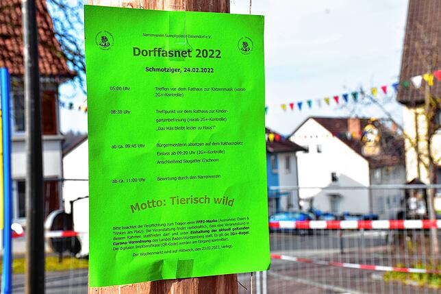 Bild 6: Bilder vom Rathaussturm am Schmotzigen Dunschtig in Daisendorf