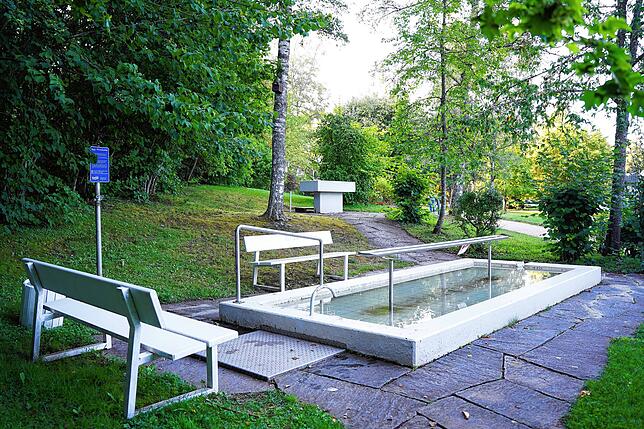 Die Kneipp-Anlage im Kurpark in Königsfeld ist in Betrieb. Nur das Arm-Kneipp-Becken kann zur Zeit nicht genutzt werden. Das Becken wird ...