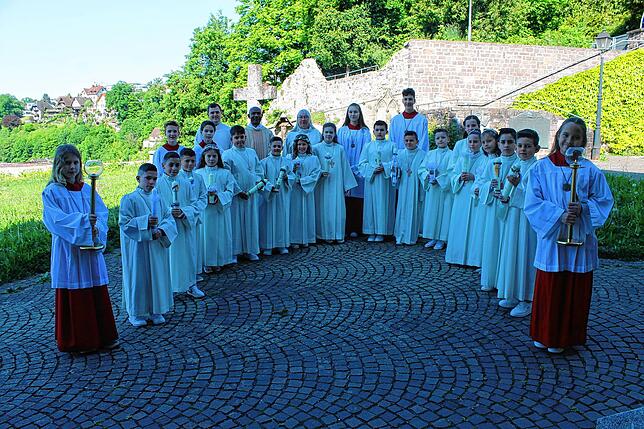 Kommunion in Laufenburg.
