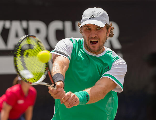 Mischa Zverev in Aktion.