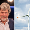 Windkraftgegner aus Owingen werben mit Name und Zitat von Bergsteiger Reinhold Messner für eine Veranstaltung am kommenden Samstag. Der ...