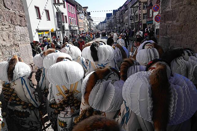 Bild 1: Villinger Fasnacht: Die schönsten Momente vom Maschgerelauf 2025