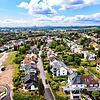 Eine Luftaufnahme des Radolfzeller Viertels Weinburg aus dem Jahr 2020. Bereits im Mittelalter wuchsen hier Weinreben, doch nach dem ...