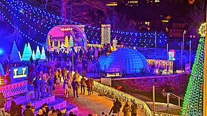 Der Burggarten des Triberger Weihnachtszaubers im vergangenen Jahr. Immer wieder haben die Veranstalter viel Geld investiert, um für die ...