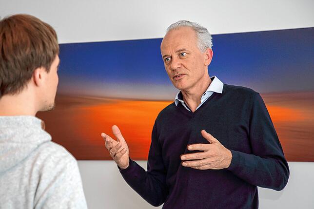 Matthias Graf, Psychologischer Psychotherapeut und Geschäftsführer von Pro Familia Singen.