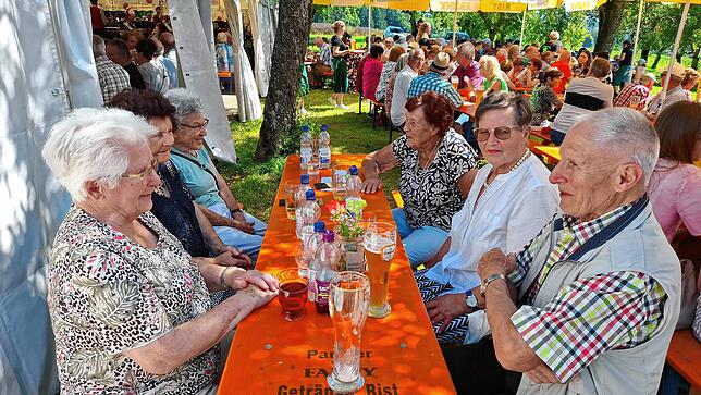 Bild 9: Bilder vom Dorffest: Bestes Wetter und beste Stimmung beim Dorffest in Limpach im Deggenhausertal
