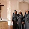 Die letzten drei Liobaschwestern (von links): Sr. Edellint Hebauf, Oberin Sr. Walburg Haag und Sr. Herrad Kientz verlassen aus ...