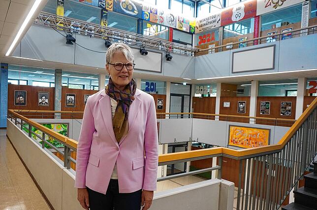 Regina Goeres ist die neue Schulleiterin des Klettgau Gymnasiums Tiengen. Auch für sie wird der Rückkehr von G9 wohl zur Herausforderung ...