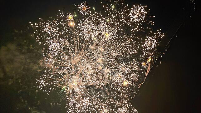 Bild 9: Mit diesem Feuerwerk ist die Lange Kulturnacht in Schwenningen beendet worden