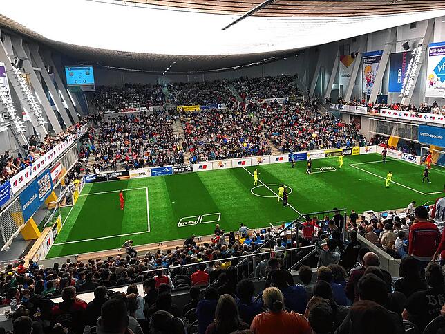 Die ZF-Arena war nicht nur Spielstätte der VfB-Volleyballer, hier wurde in den vergangenen Jahren auch der MTU-Hallencup für ...