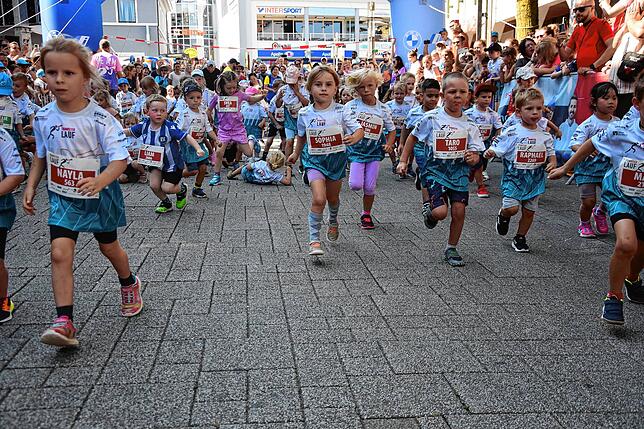 Bild 13: So viele sind beim 14. Trompeterlauf in Bad Säckingen dabei! Hier die Bilder der jüngsten Läufer