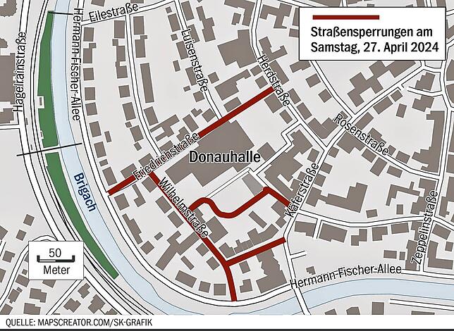 Bild 1: Sperrungen und Sicherheit: Wie sich die Stadt auf die AfD-Wahlkampfveranstaltung vorbereitet