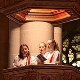 Die Gesänge der Jugendkantorei sind fester Bestandteil der Nikolausandachten.
