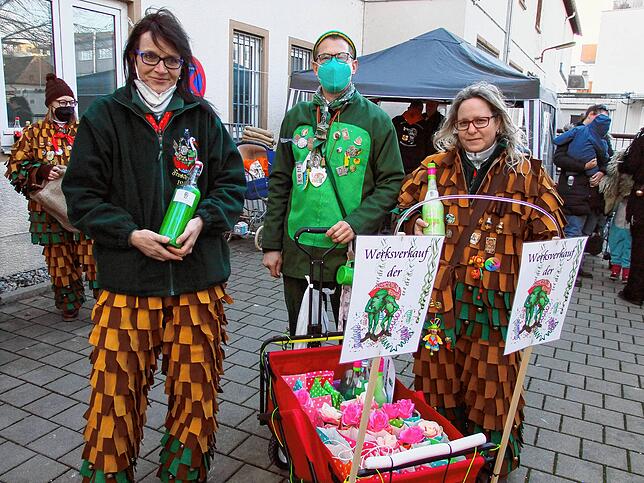 Bild 4: Buntes Treiben beim Mini-Kinderball der Froschenzunft